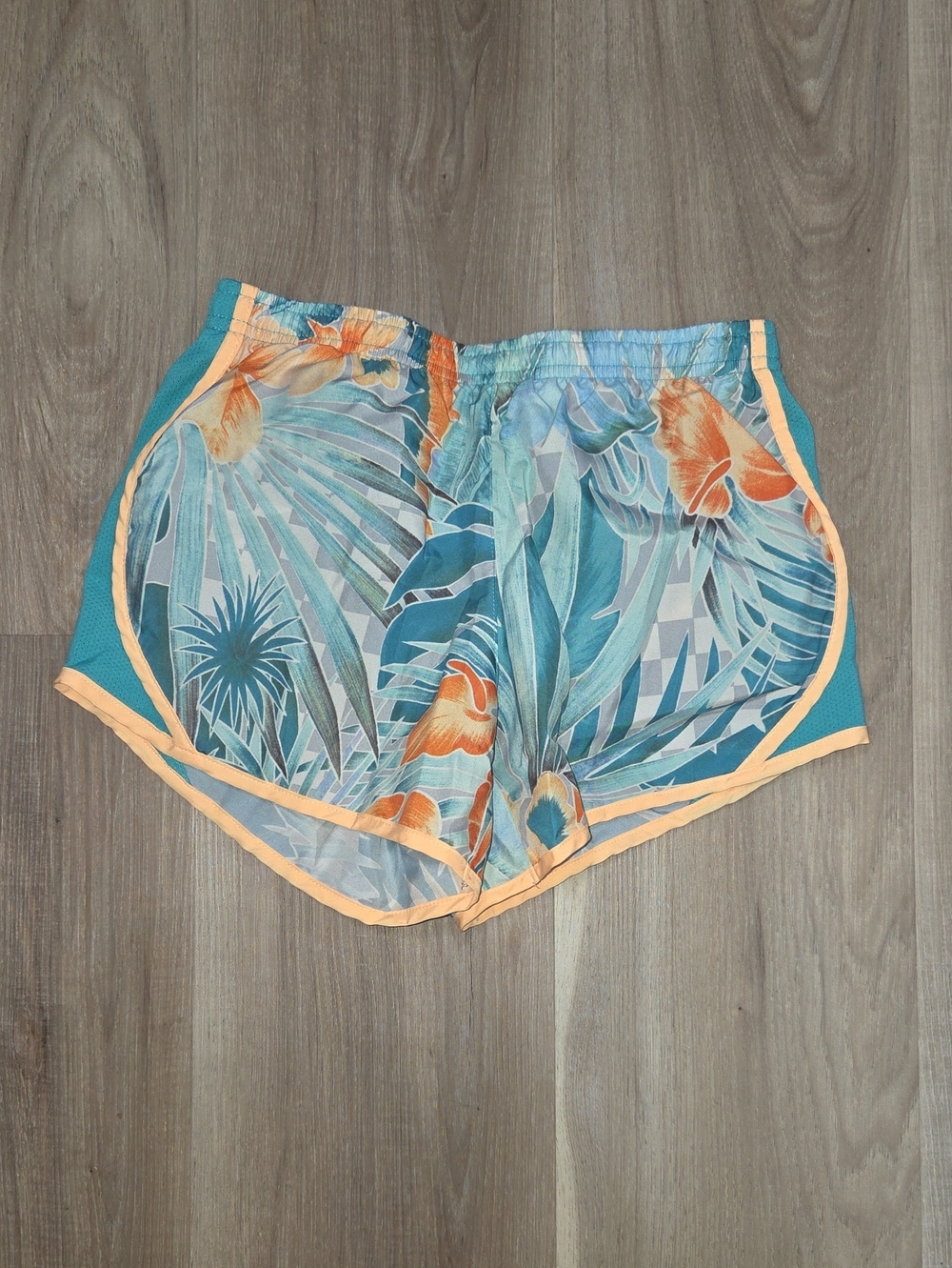 •Nike• Little Girls Tropical Athletic Shorts